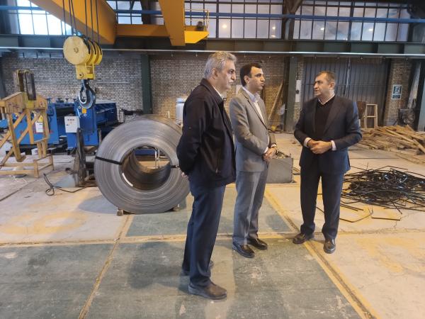 بازدید مدیر محترم فروش داخلی فولاد مبارکه از شرکت پردازش فولاد فرآیند البرز